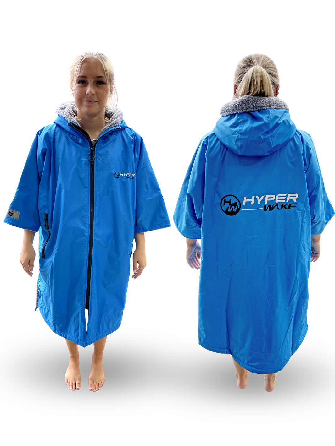 Waterproof Dry Changing Robe - Blue