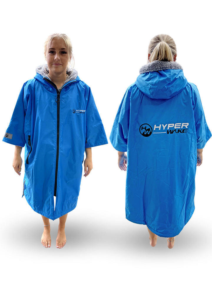 Waterproof Dry Changing Robe - Blue