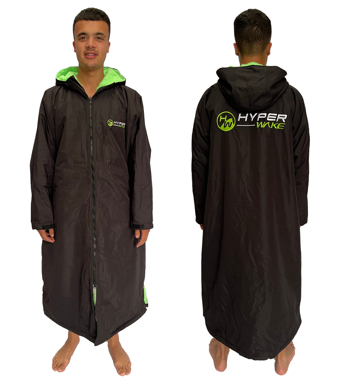 Green Long Sleeve Dry Changing Robe