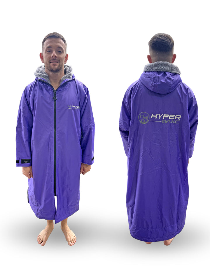 Waterproof Dry Changing Robe - Purple